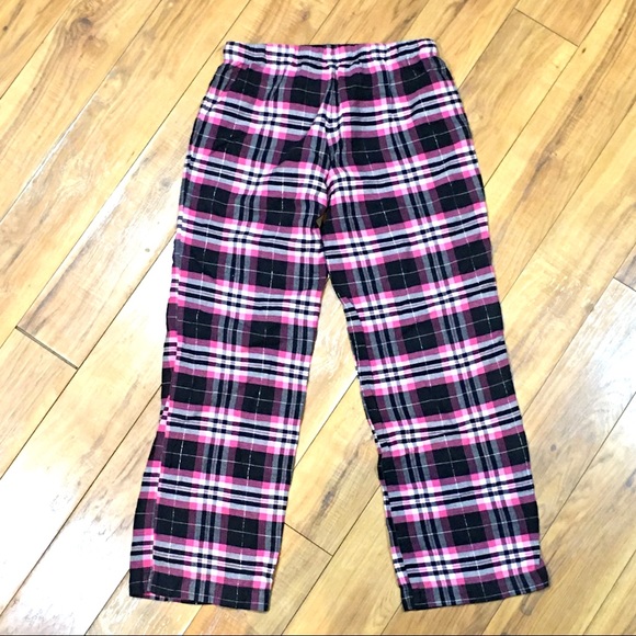 Plaid flannel pajama sleep pants - Picture 4 of 4